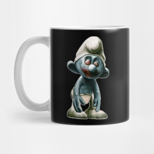 SMURF ZOMBIE CARTOON FUNNY Mug